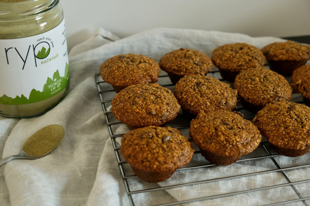 RYP Healthy Chocolate Chip Muffins