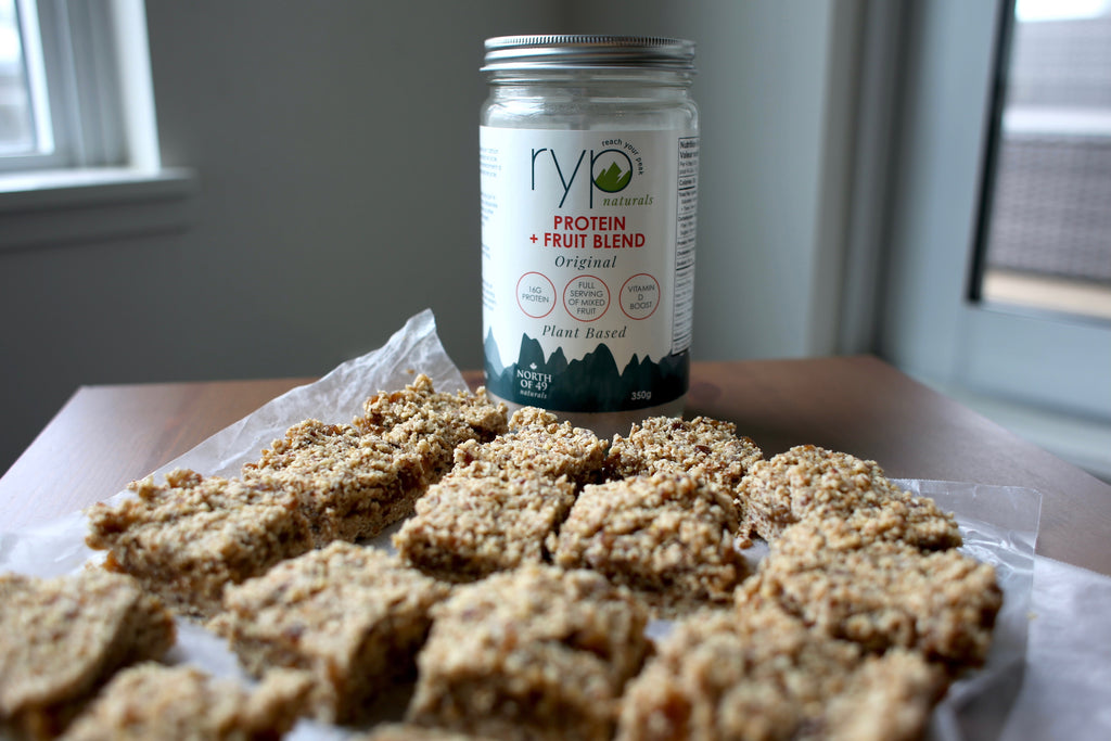 RYP No Bake Protein Date Squares
